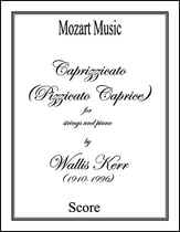Caprizzicato (Pizzicato Caprice) Orchestra sheet music cover